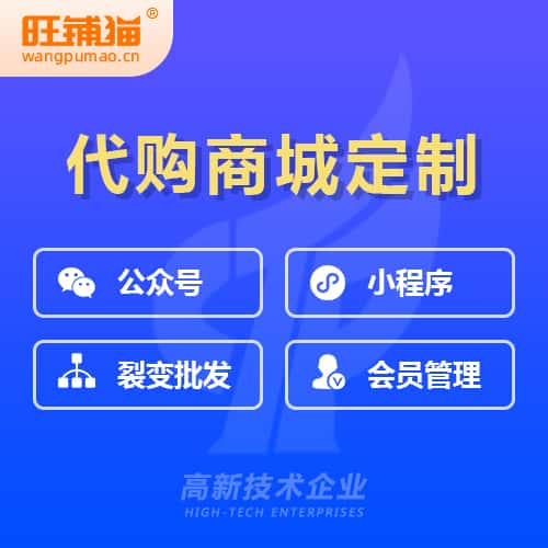 澄迈县海外代购商城小程序