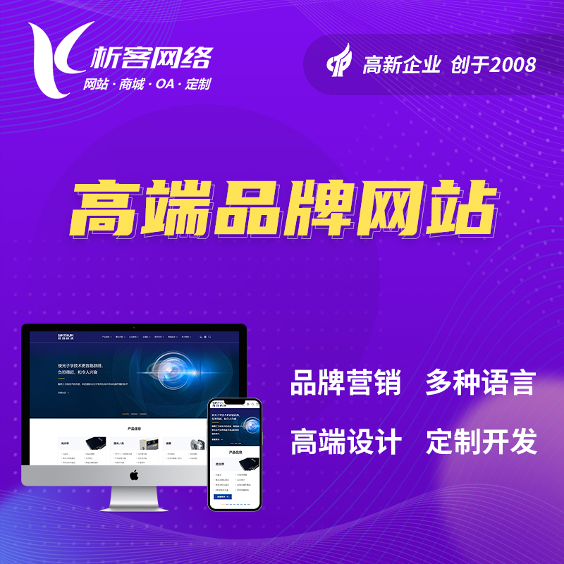澄迈县高端品牌网站